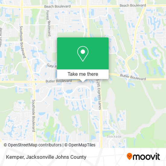 Mapa de Kemper