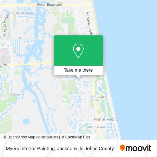 Myers Interior Painting map