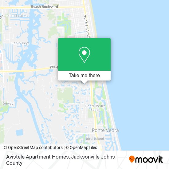 Avistele Apartment Homes map