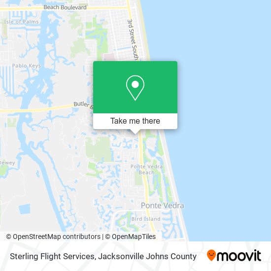 Sterling Flight Services map