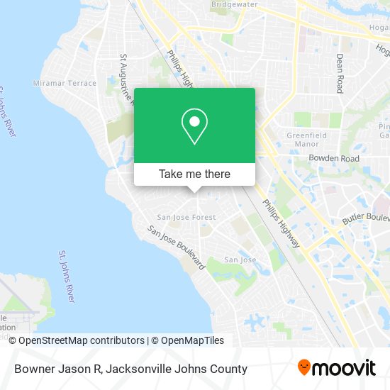 Bowner Jason R map