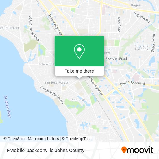 T-Mobile map