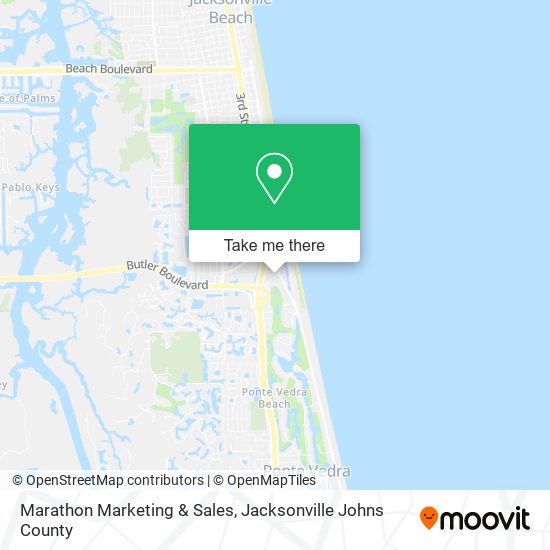 Mapa de Marathon Marketing & Sales