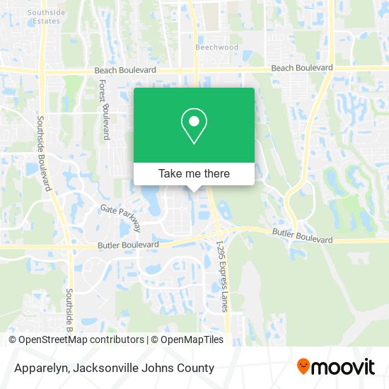 Apparelyn map