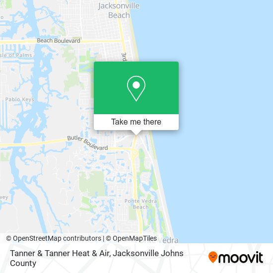 Tanner & Tanner Heat & Air map
