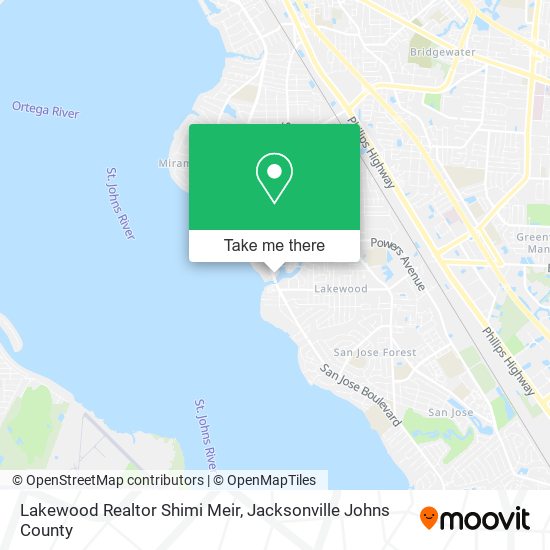 Lakewood Realtor Shimi Meir map