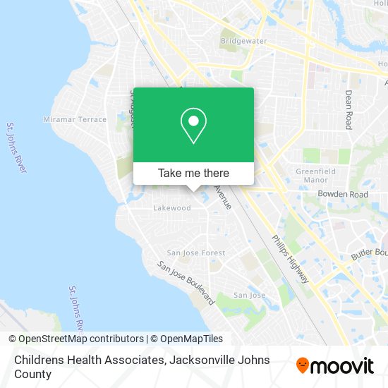 Childrens Health Associates map