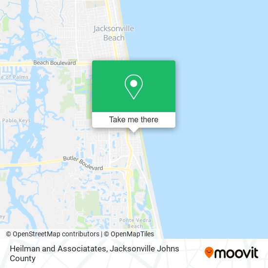 Heilman and Associatates map