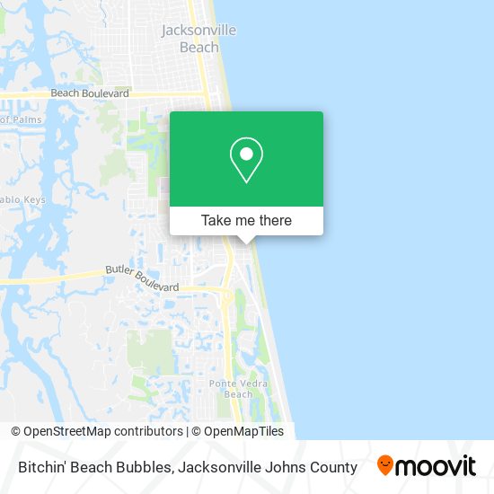 Bitchin' Beach Bubbles map