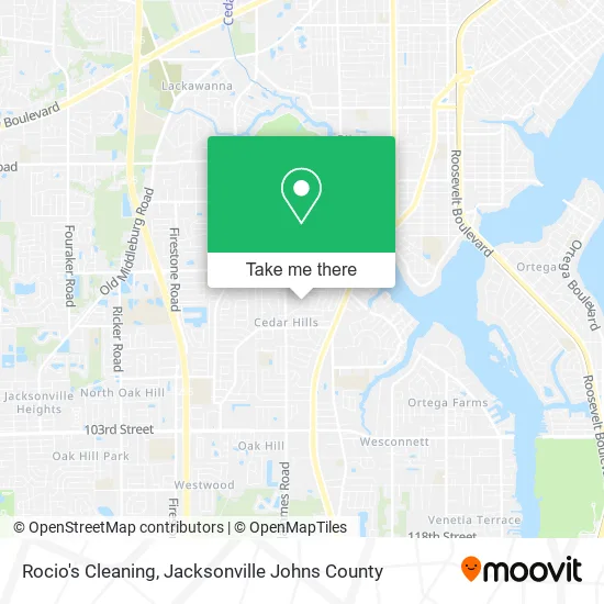 Rocio's Cleaning map