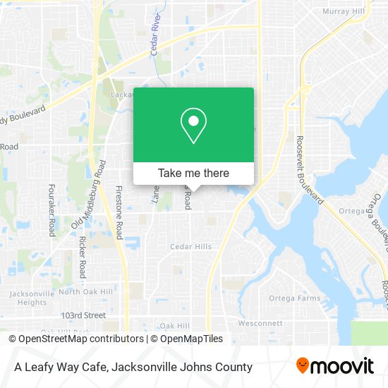 A Leafy Way Cafe map