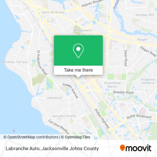 Labranche Auto map