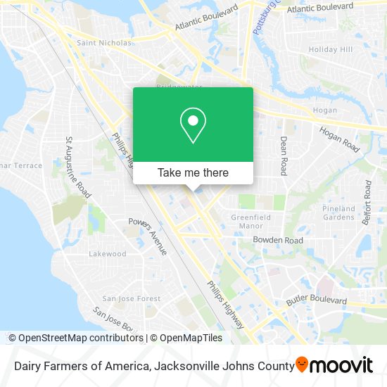 Dairy Farmers of America map
