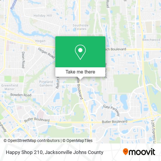 Happy Shop 210 map