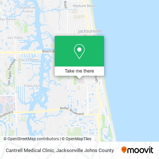 Cantrell Medical Clinic map