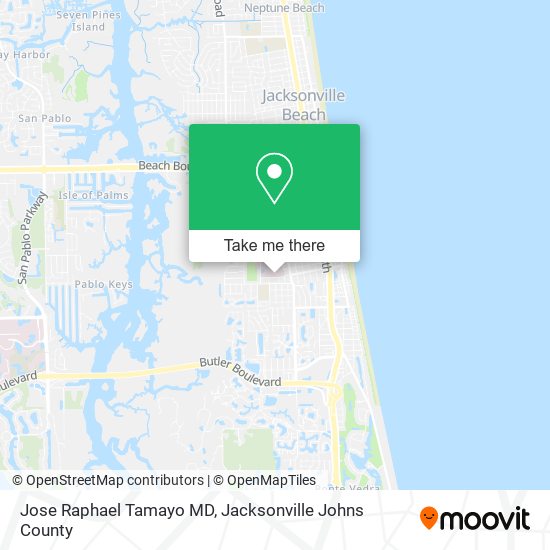 Jose Raphael Tamayo MD map