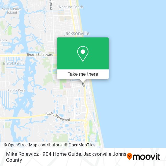 Mike Rolewicz - 904 Home Guide map