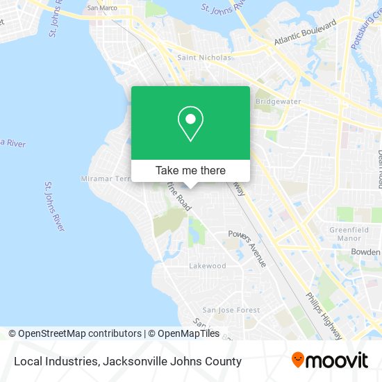 Mapa de Local Industries