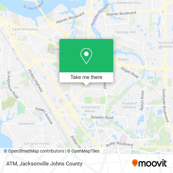 ATM map
