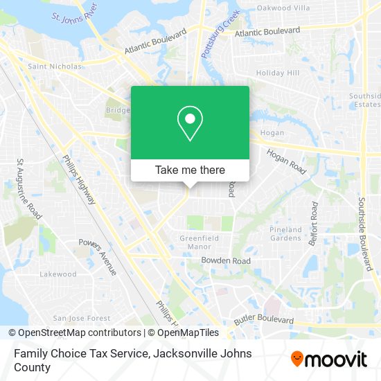 Mapa de Family Choice Tax Service