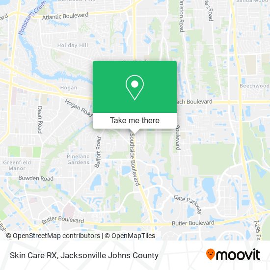 Skin Care RX map
