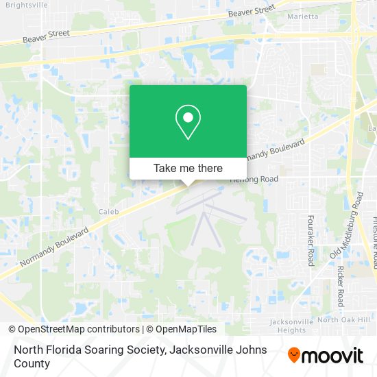 North Florida Soaring Society map