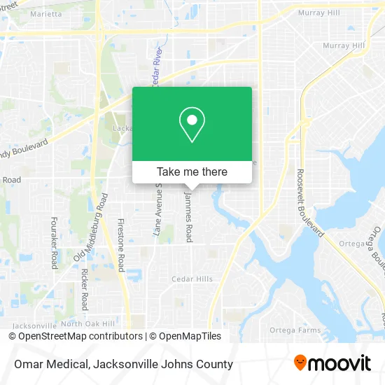 Omar Medical map