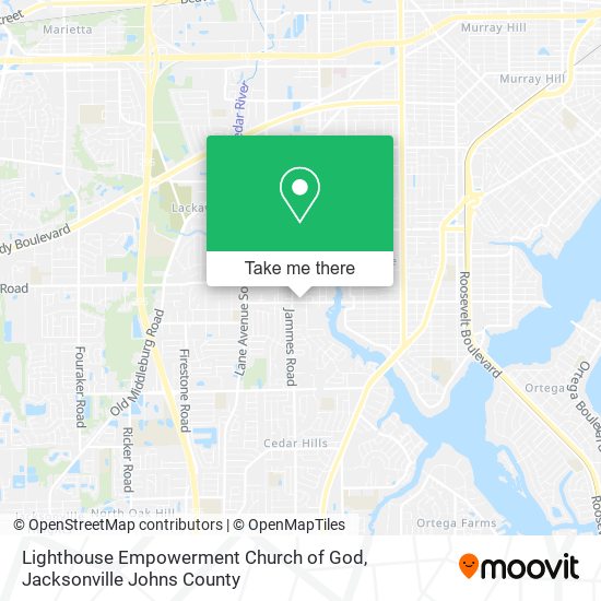Lighthouse Empowerment Church of God map