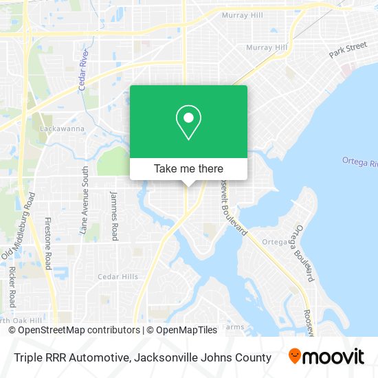 Triple RRR Automotive map