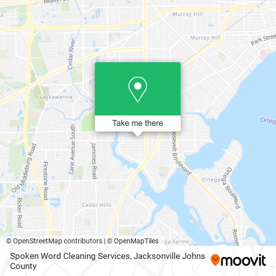 Spoken Word Cleaning Services map