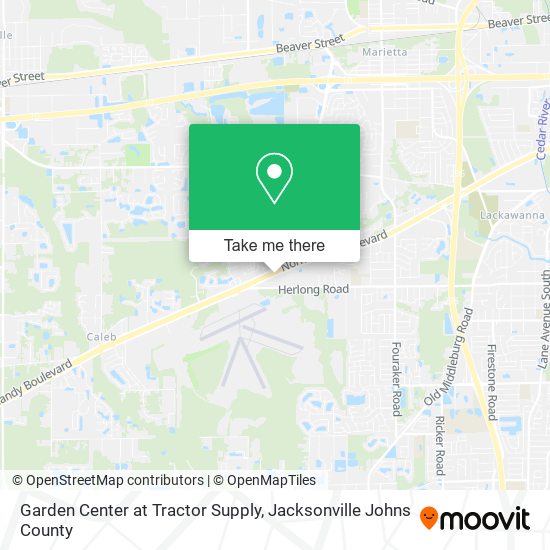 Garden Center at Tractor Supply map