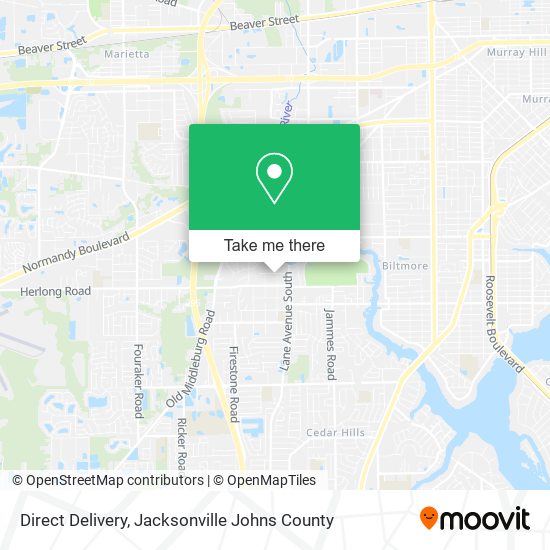 Direct Delivery map