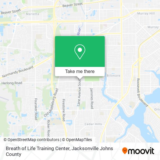 Breath of Life Training Center map