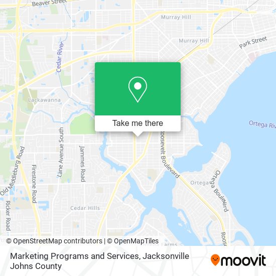 Mapa de Marketing Programs and Services