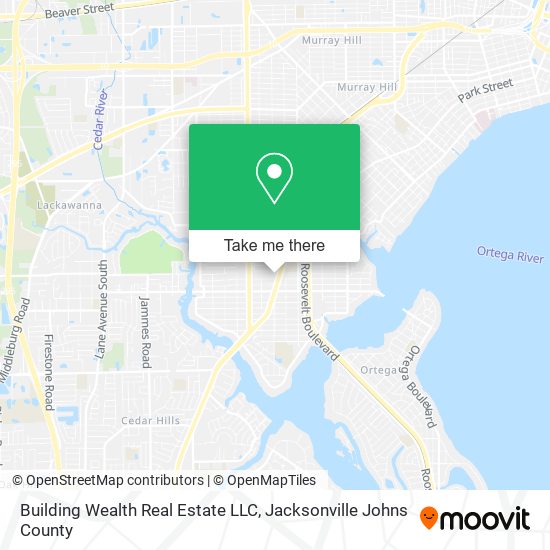 Mapa de Building Wealth Real Estate LLC