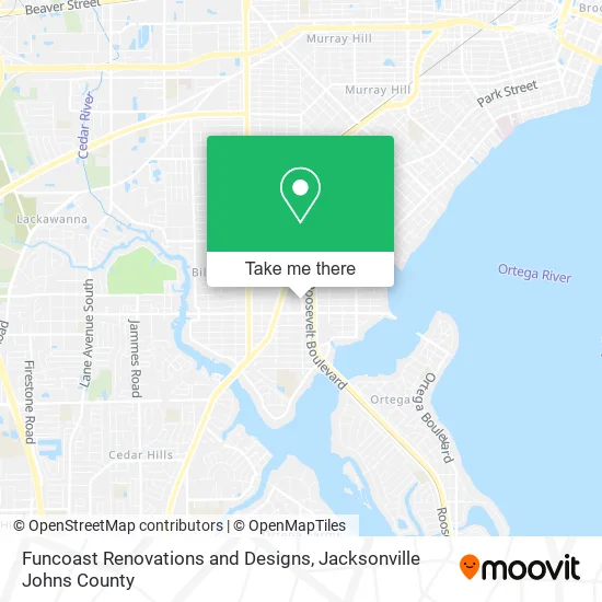 Funcoast Renovations and Designs map