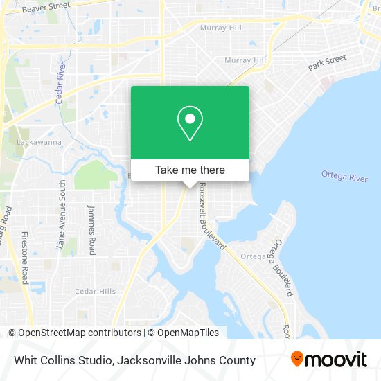 Mapa de Whit Collins Studio