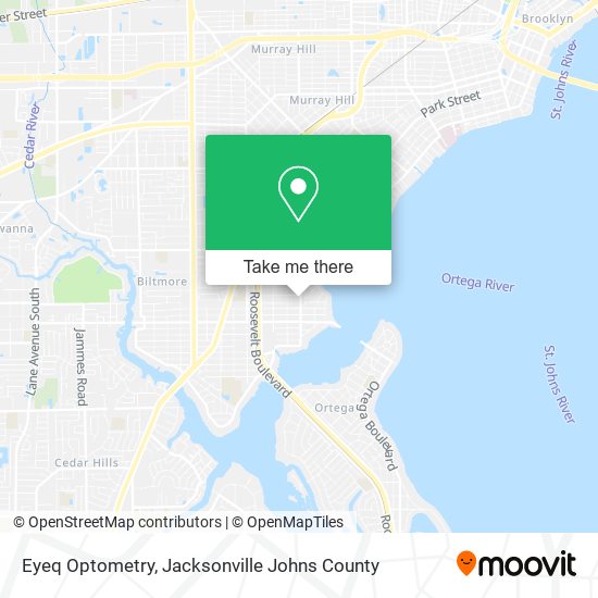 Eyeq Optometry map