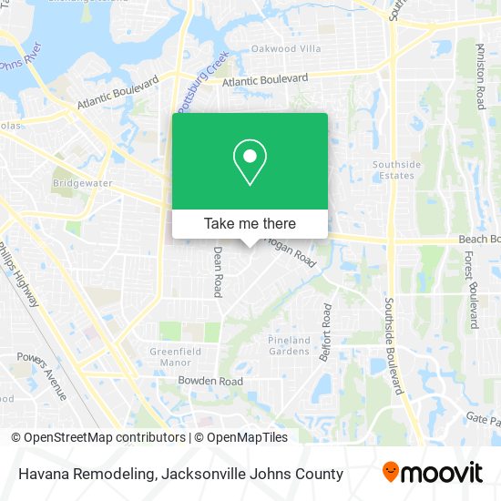 Mapa de Havana Remodeling