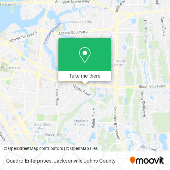 Quadro Enterprises map