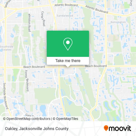 Oakley map