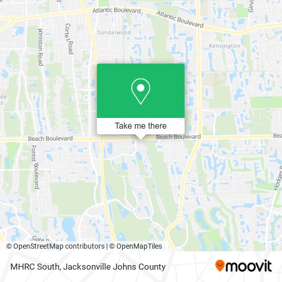 MHRC South map