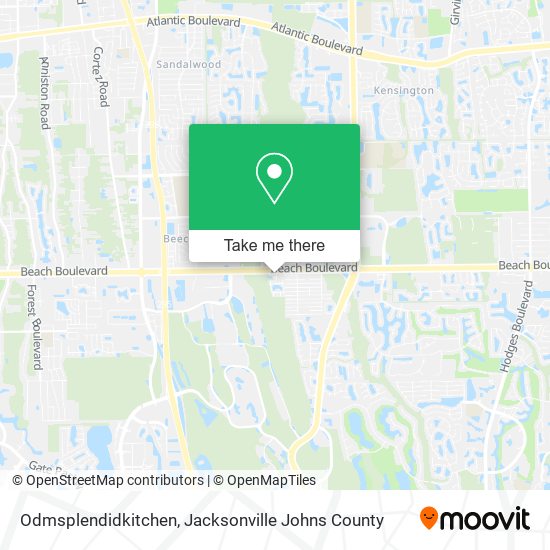 Mapa de Odmsplendidkitchen