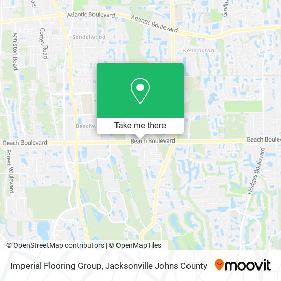 Imperial Flooring Group map