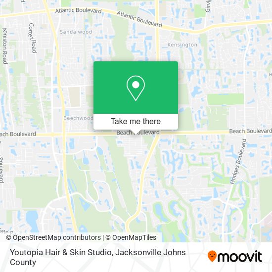 Youtopia Hair & Skin Studio map
