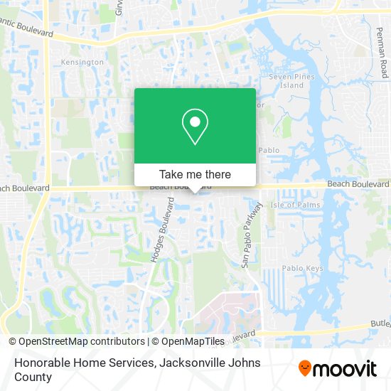 Mapa de Honorable Home Services