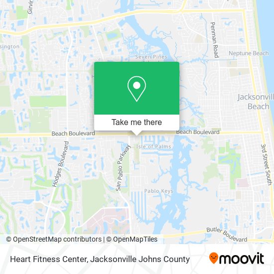 Heart Fitness Center map