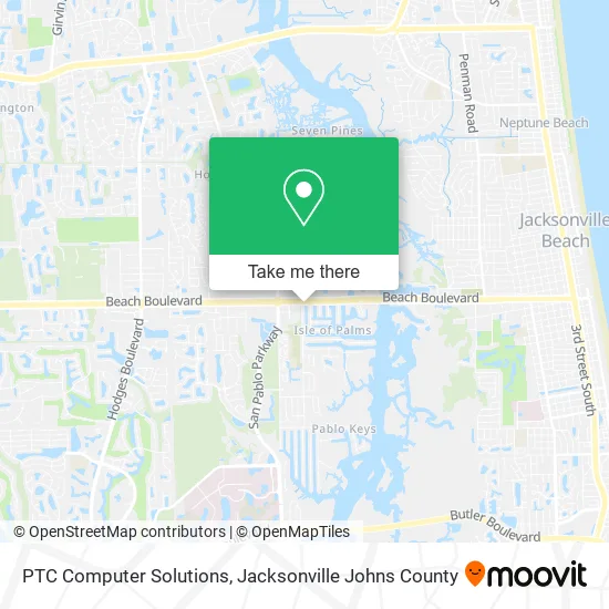 PTC Computer Solutions map