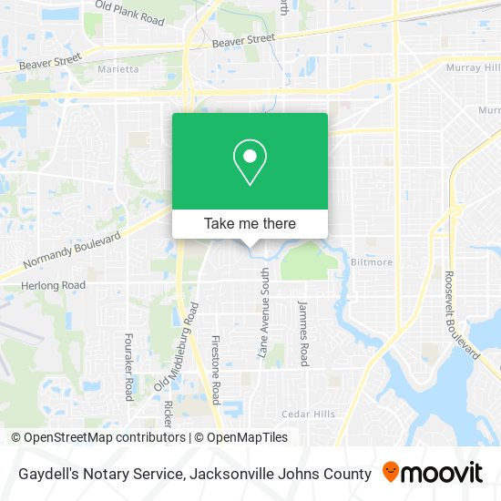 Gaydell's Notary Service map