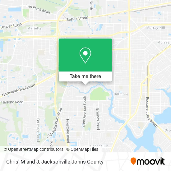 Chris' M and J map